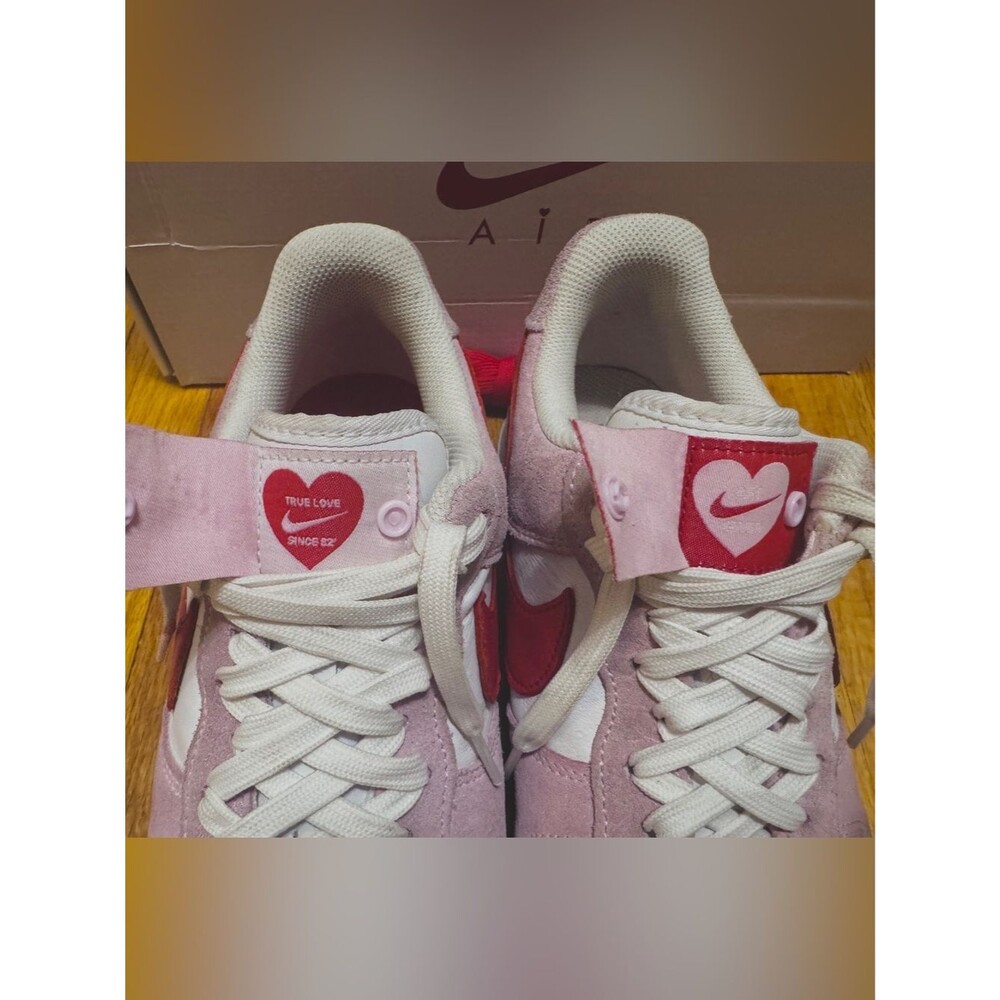 Nike Air Force One Low Qs: 2021 Valentines Day Love Letter 💌 👟 💌 - Picture 2 of 14